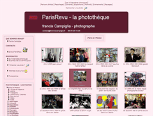 Tablet Screenshot of parisrevu.fr